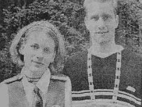 Jungschützenkönigspaar 2000-2001  André Unkhoff und Sabrina Marcus